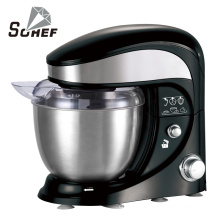 Table free stand mixer whipping spare parts food mixer with steel bowl